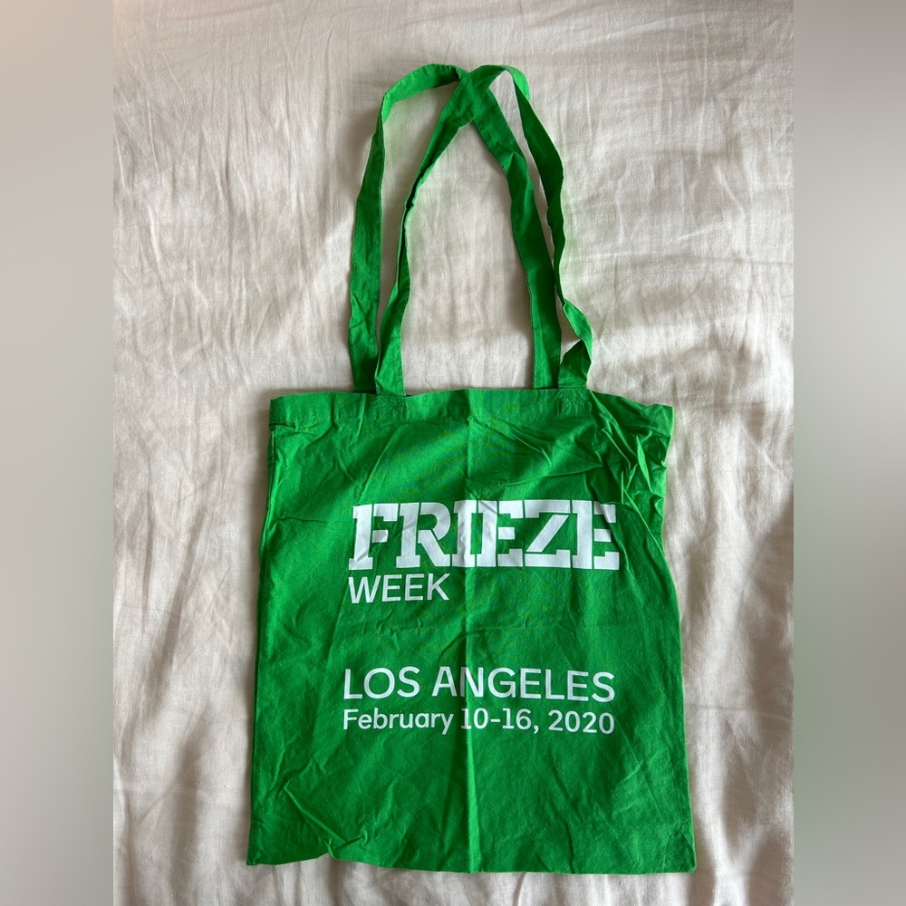 Frieze week Los Angeles Barbara Kruger cotton Tote bag